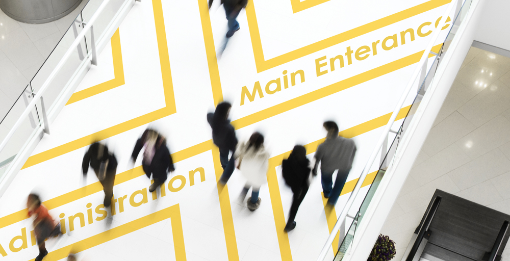 wayfinding - floor