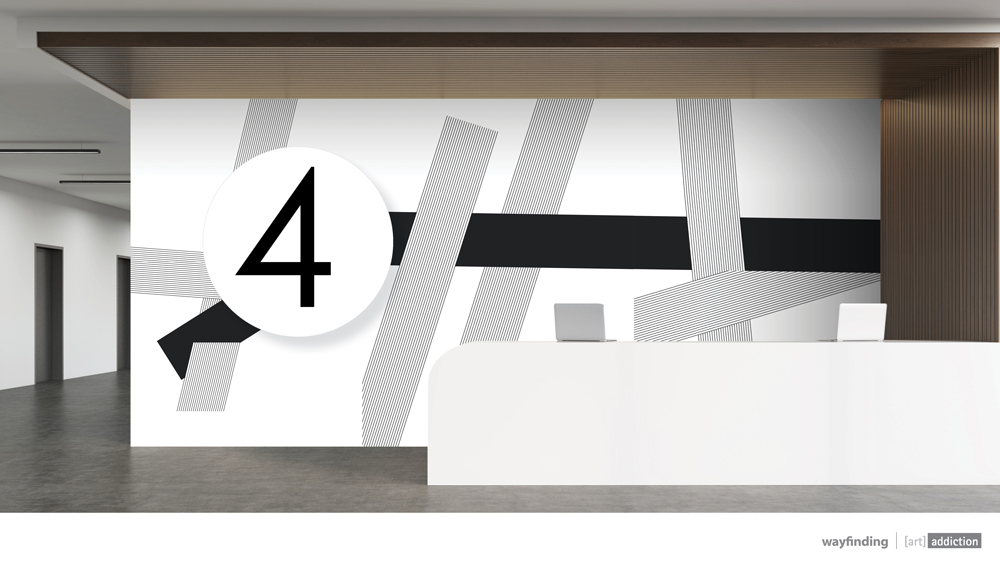 wayfinding - black & white